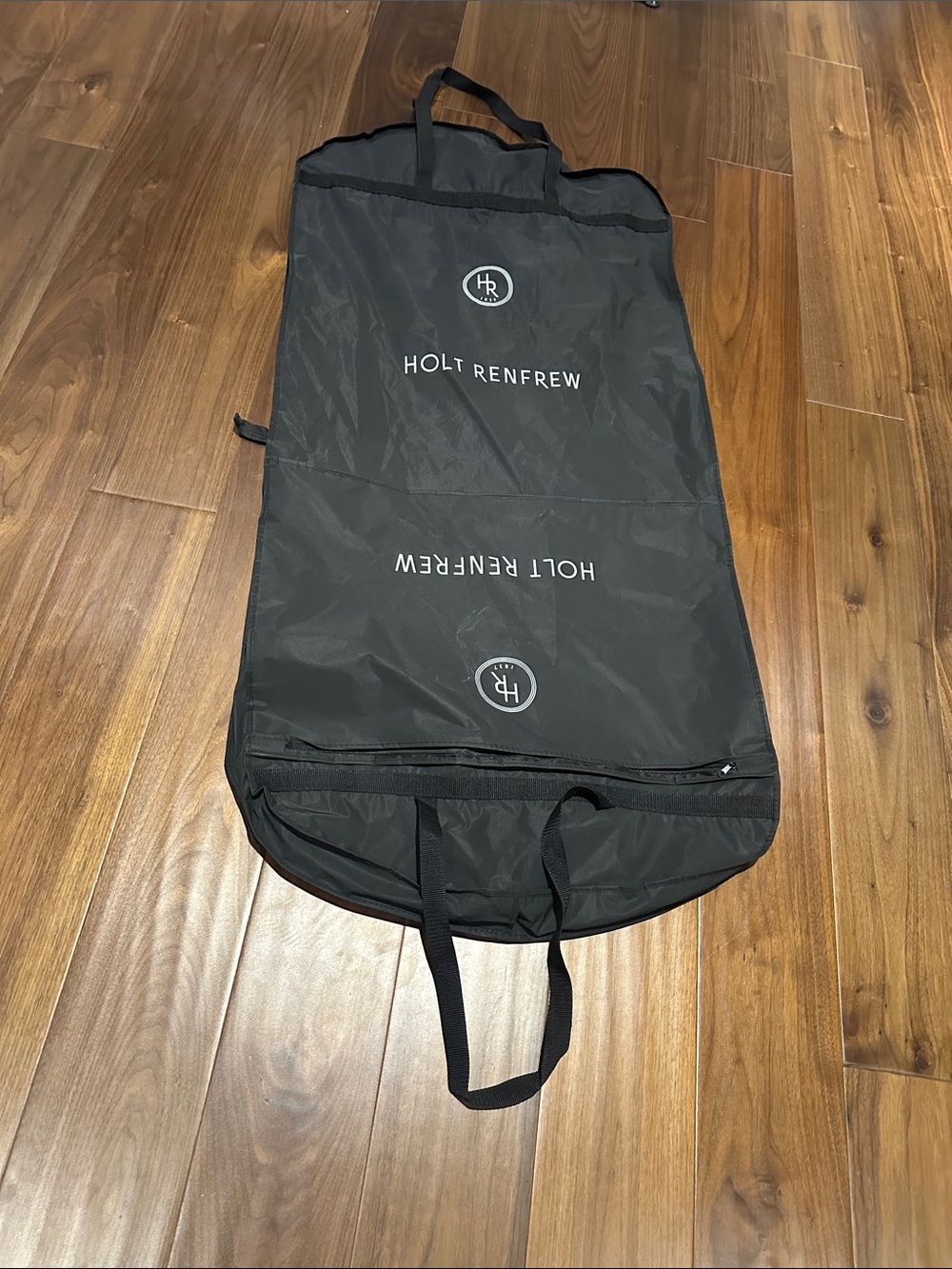 Holt Renfrew Black Garment Bag - Travel Suit Protector